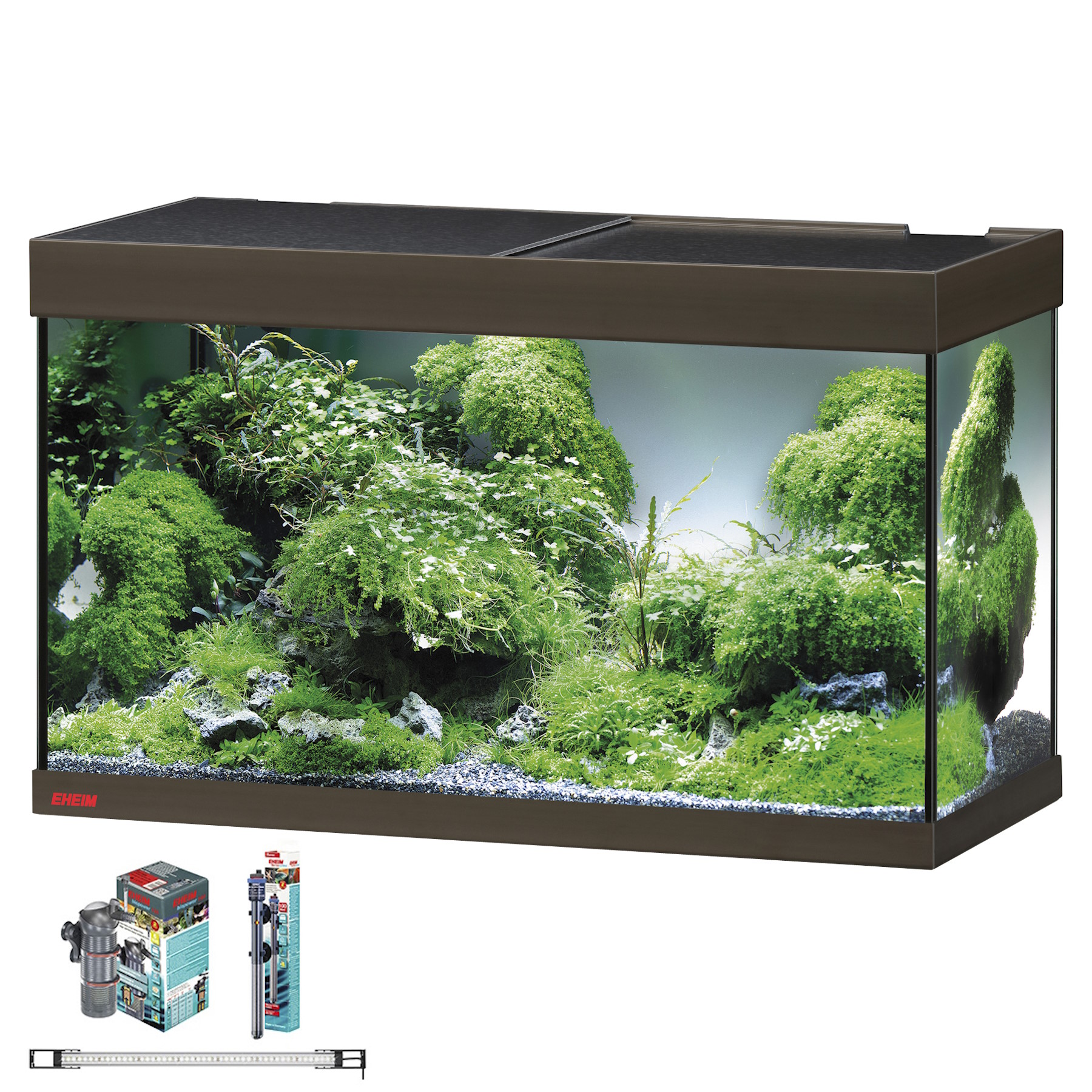 Акваріум Eheim vivaline LED 126 1x10.6W (LED) bronze без тумби (0613012)