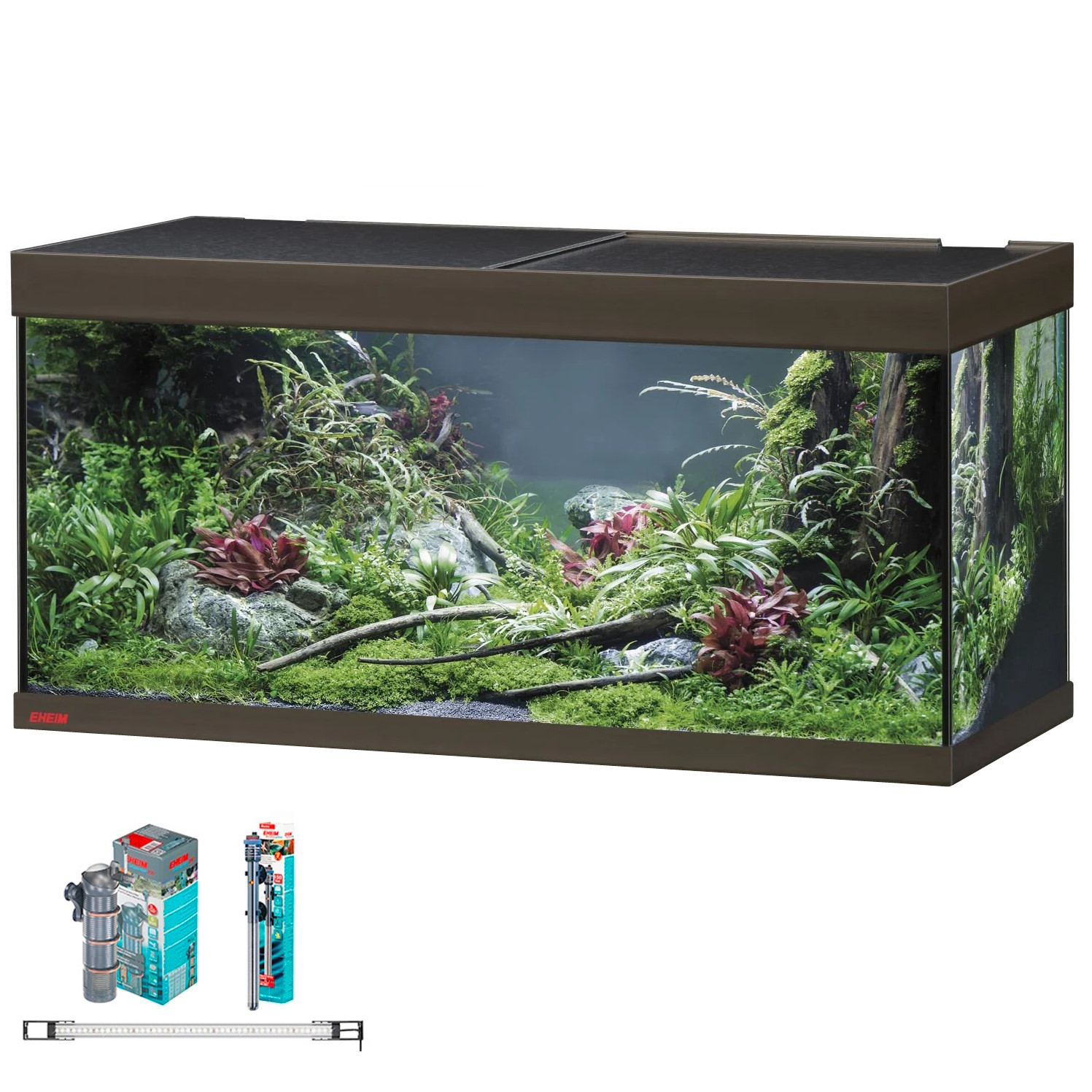 Акваріум Eheim vivaline LED 180 1x17W (LED) bronze без тумби (0613052)