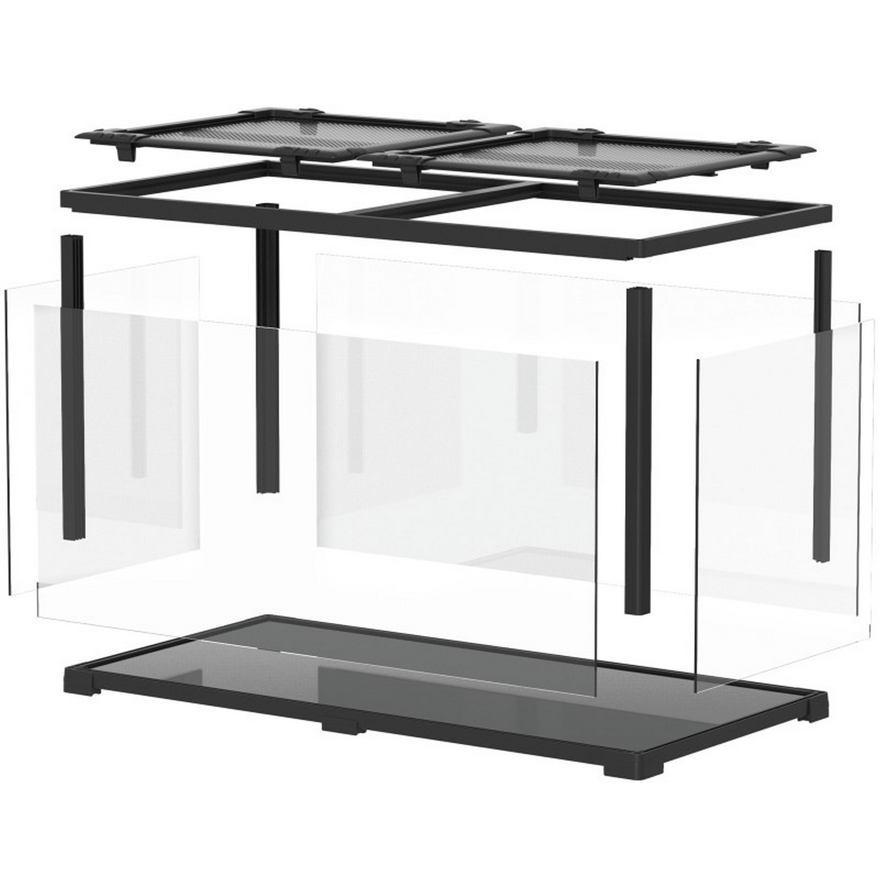 Тераріум Repti-Zoo Super Vision 360 90x45x45 см (RKE361818) - скляний тераріум для рептилій та амфібій