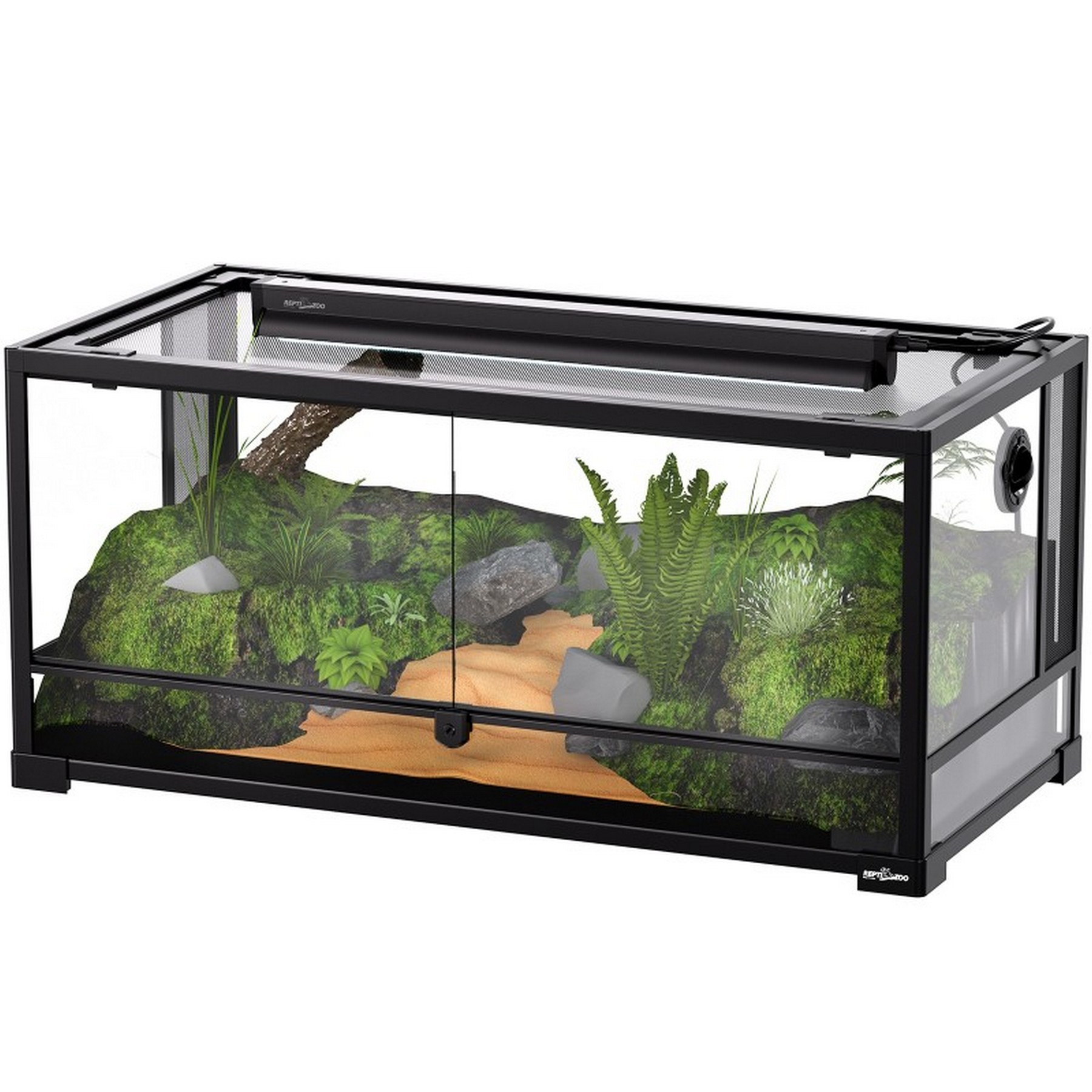 Світильник з лампою T5 Repti-Zoo Lighting Combo Smart KIT 10.0 UVB 8W 31.5 см (ZAT2808ST) для рептилій
