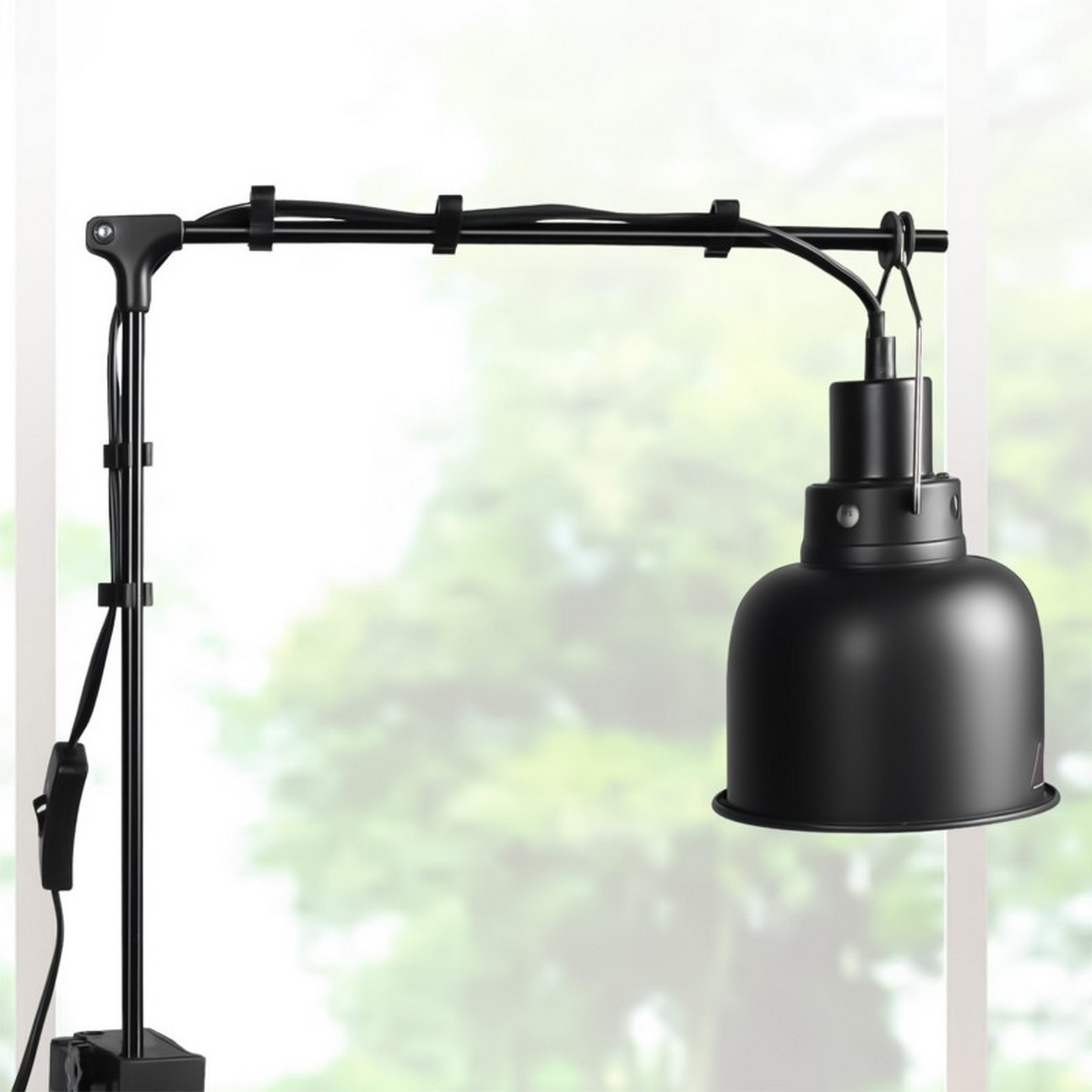 Тримач для ламп Repti-Zoo Dual Light Bracket LH023D подвійний кронштейн для тераріуму 360°