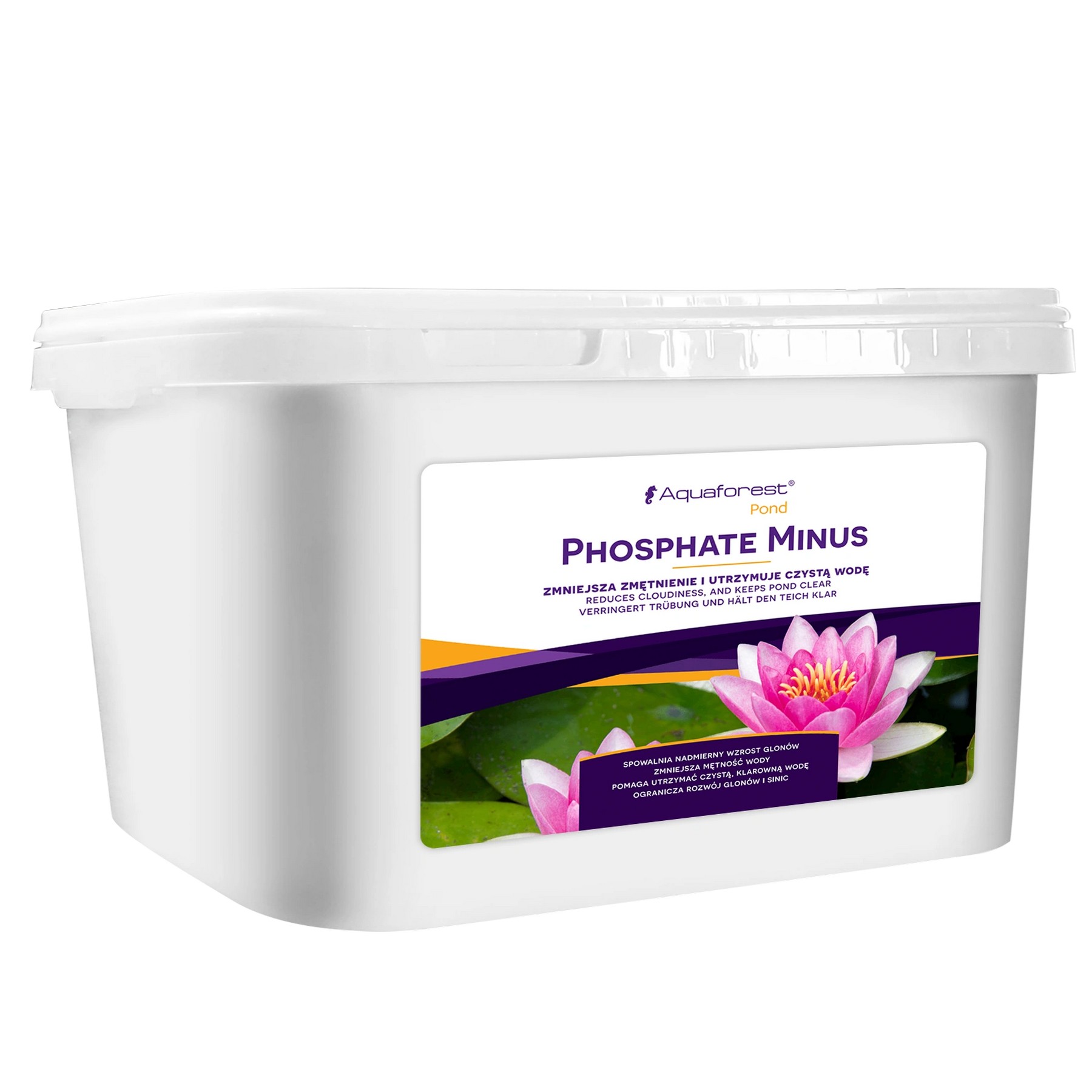Наповнювач для зниження фосфатів у ставку Aquaforest Phosphate Minus POND 1л