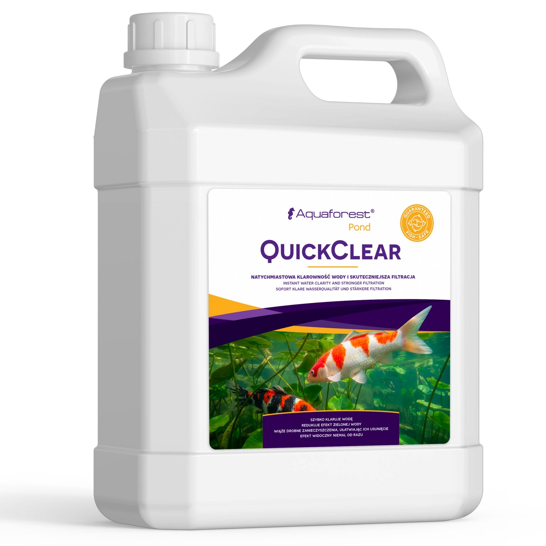 Засіб для швидкого очищення та освітлення води у ставку Aquaforest Quick Clear POND 1л