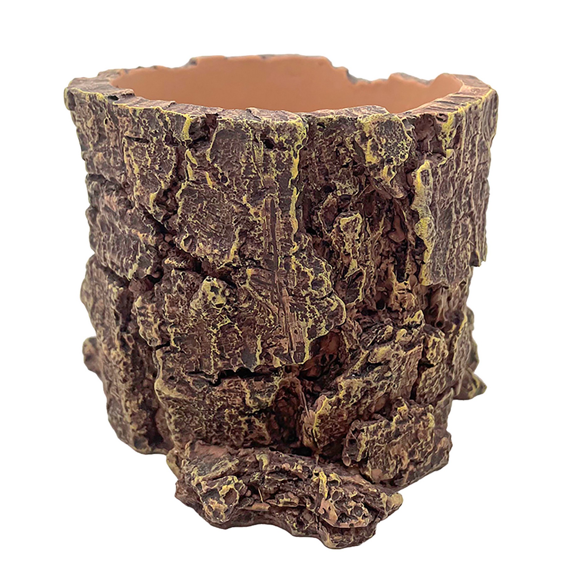 Декорація Hobby Forest Stump 14×12,5×10 см - декоративний пень, поїлка для тераріуму (40848)