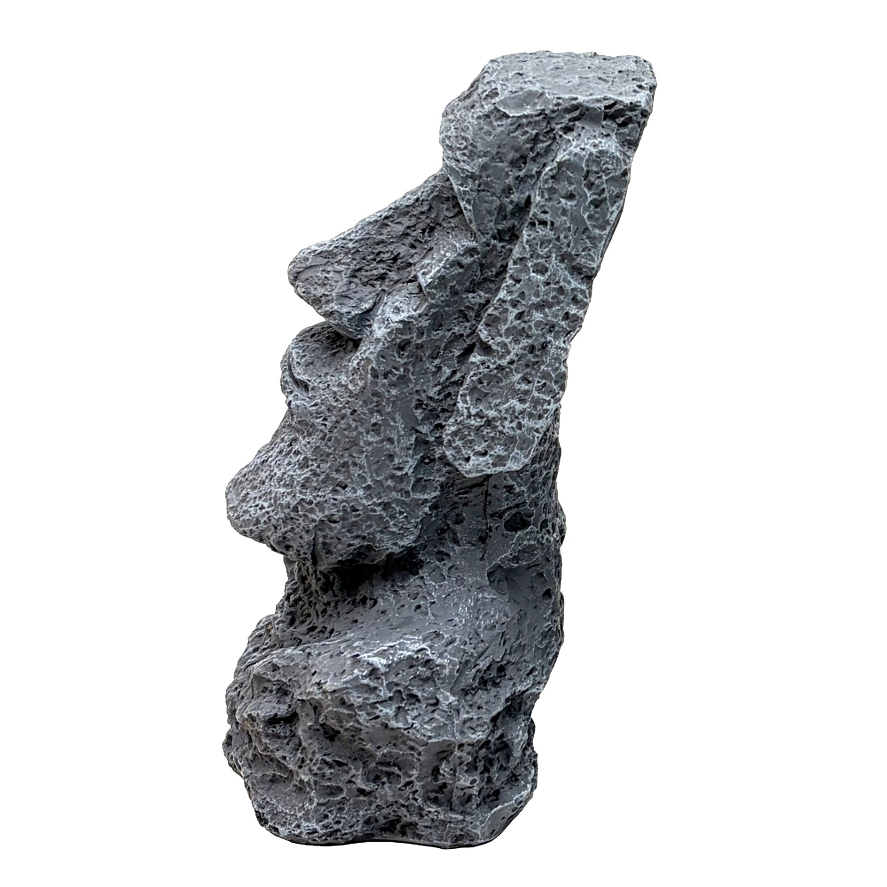 Декорація Hobby Moai Ora 1 12,5×11,5×17,5 см - статуя Моаї з укриттям для акваріума і тераріуму (41716)