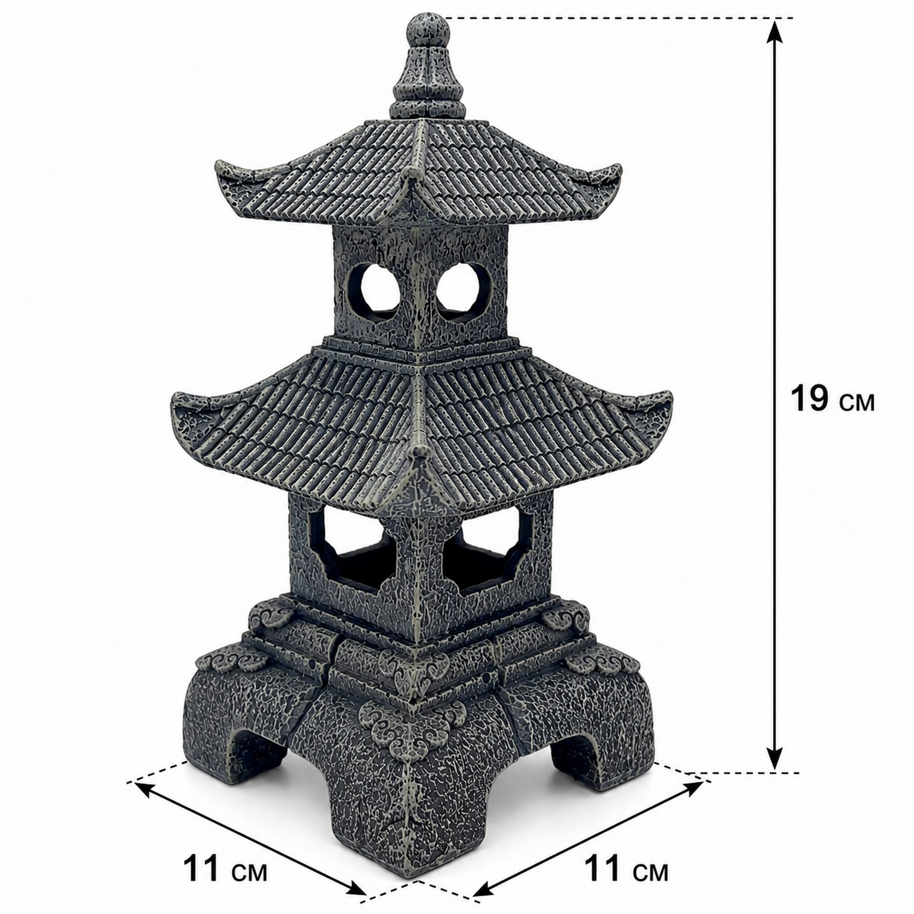 Декорація Hobby Senso Temple 11×11×19см для акваріума і тераріуму (41731)