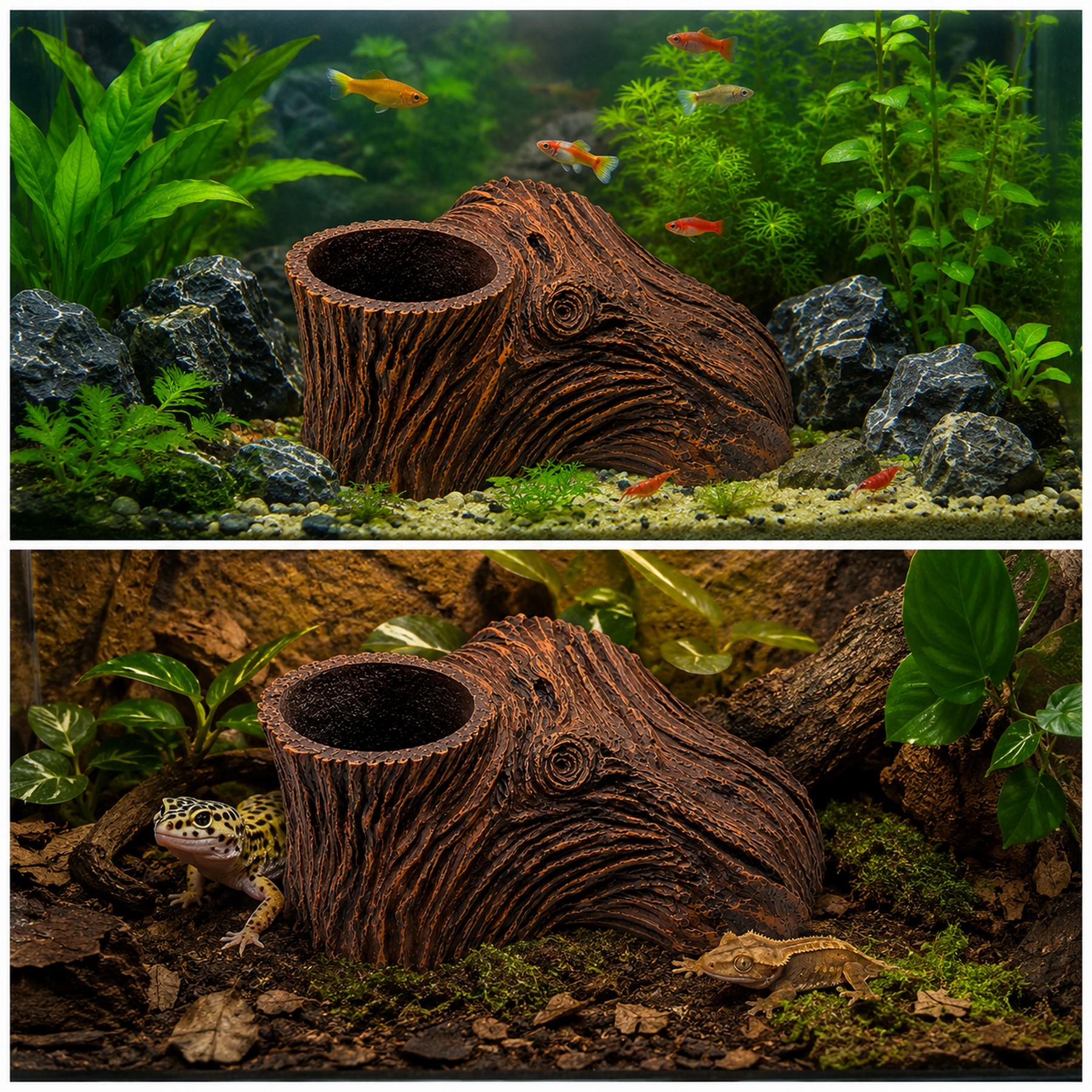 Декорація Hobby Root Wood Cave 2 19x14x8см для акваріума і тераріуму (41791)