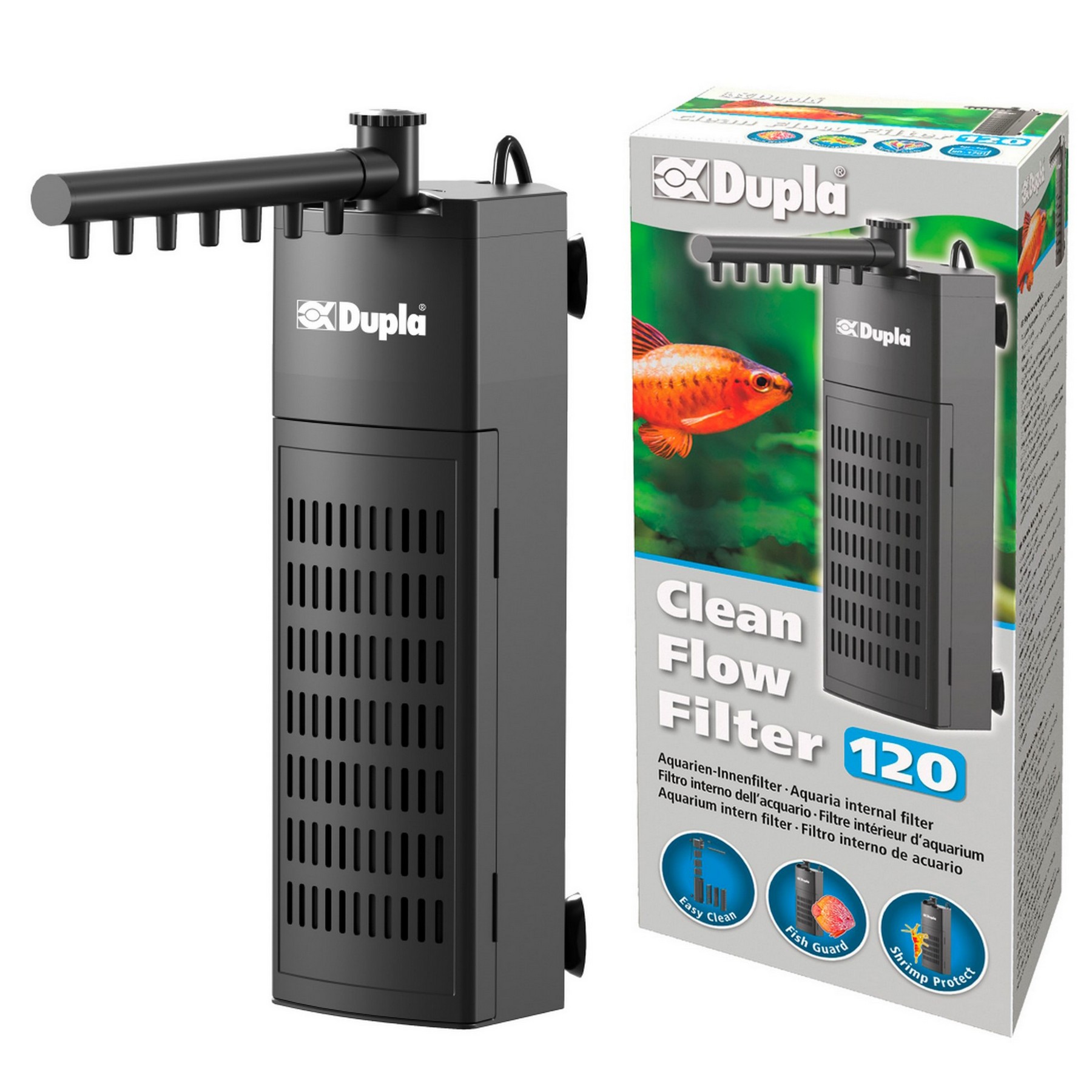 Внутрішній фільтр Dupla Clean Flow Filter 120 для акваріумів 80-120 л (79605)