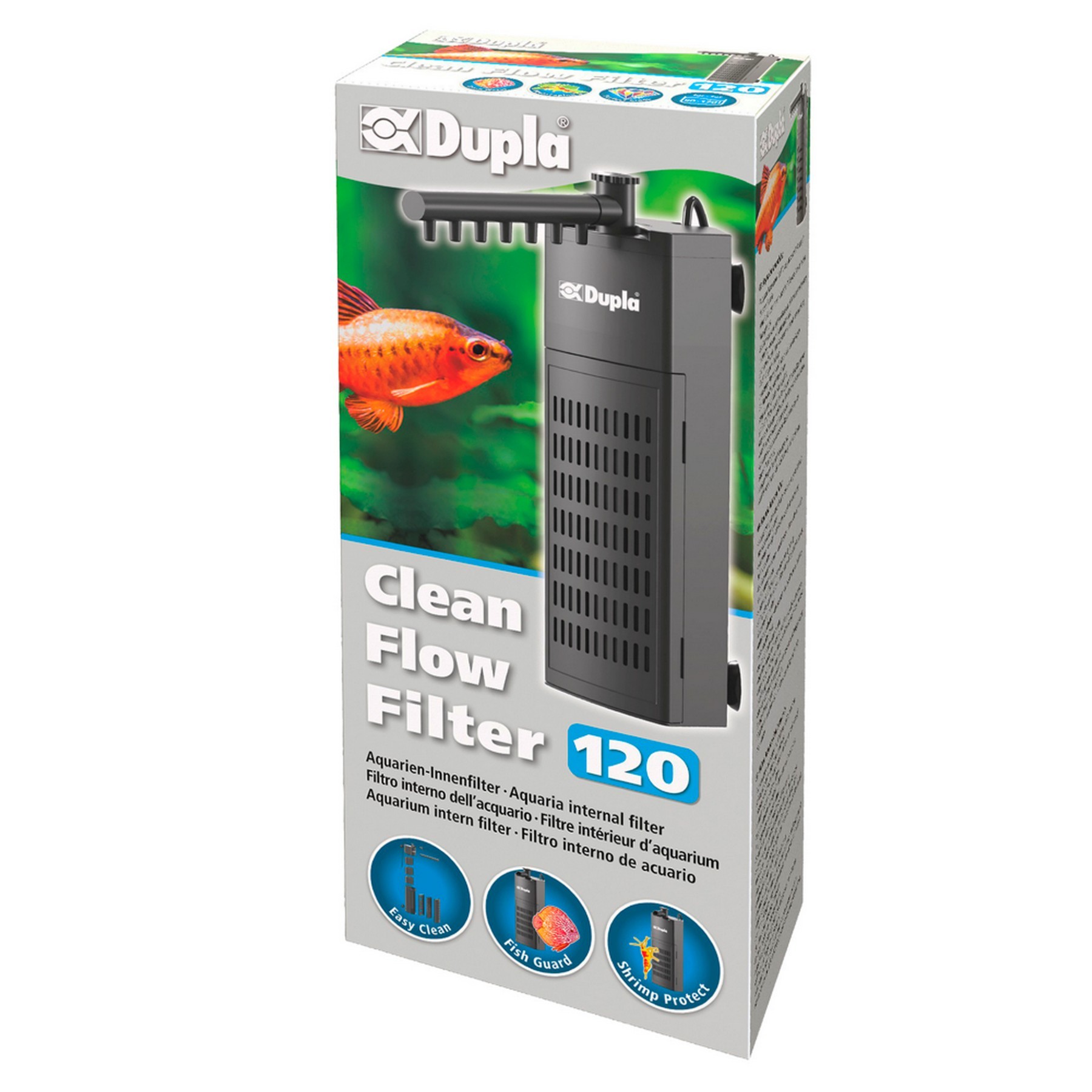 Внутрішній фільтр Dupla Clean Flow Filter 120 для акваріумів 80-120 л (79605)