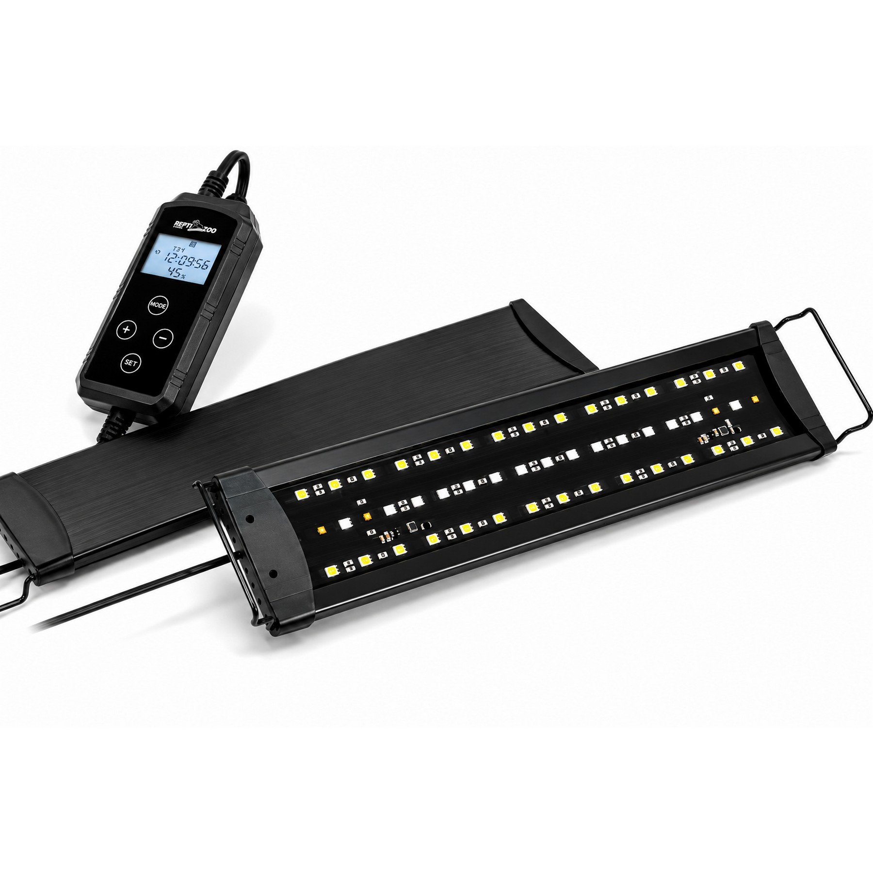 Світильник LED UVB Repti-Zoo Natural Light LED UVB 12W 43-54 см для тераріуму з контролером