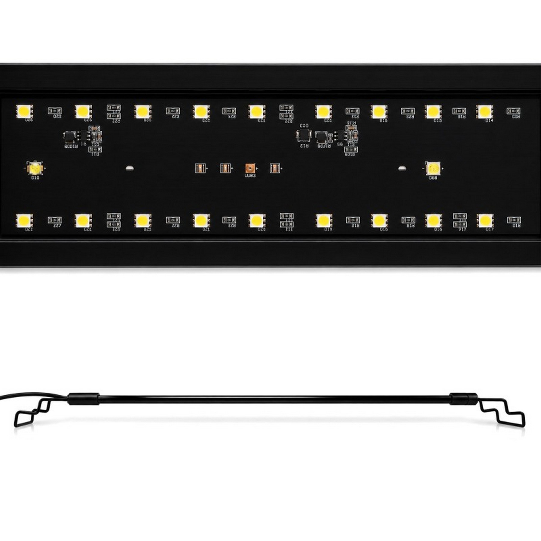 Світильник LED UVB Repti-Zoo Natural Light LED UVB 12W 43-54 см для тераріуму з контролером