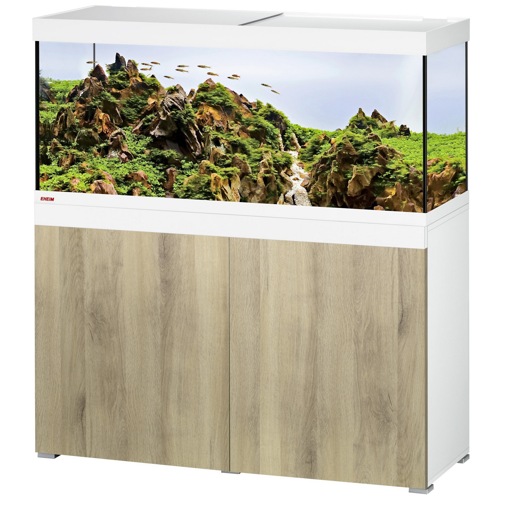 Акваріумний комплект Eheim vivaline LED 240 1x16.3W (LED) arctic/wood з тумбою (0613064)