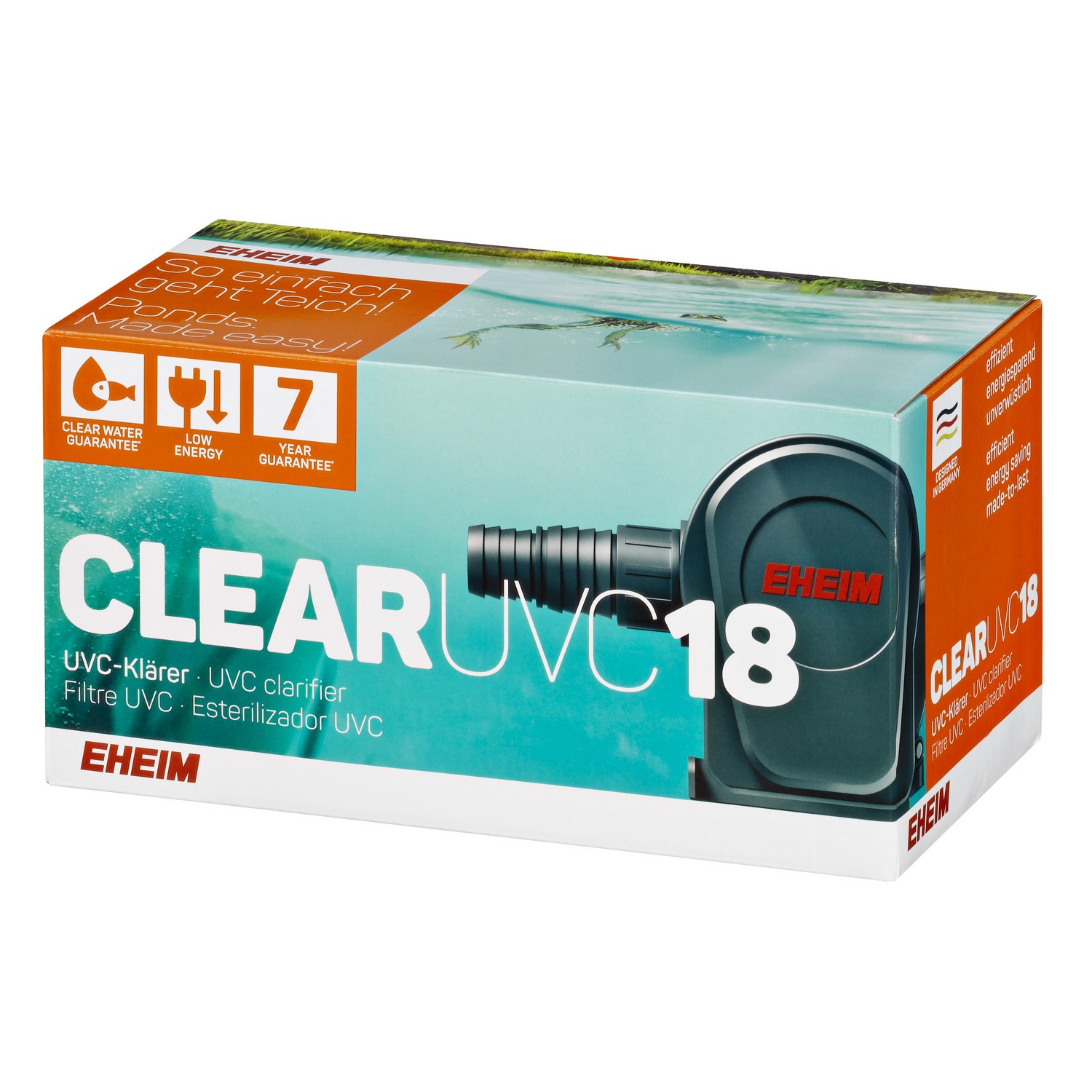 Стерилізатор ставковий Eheim CLEARUVC-18 (5303010)