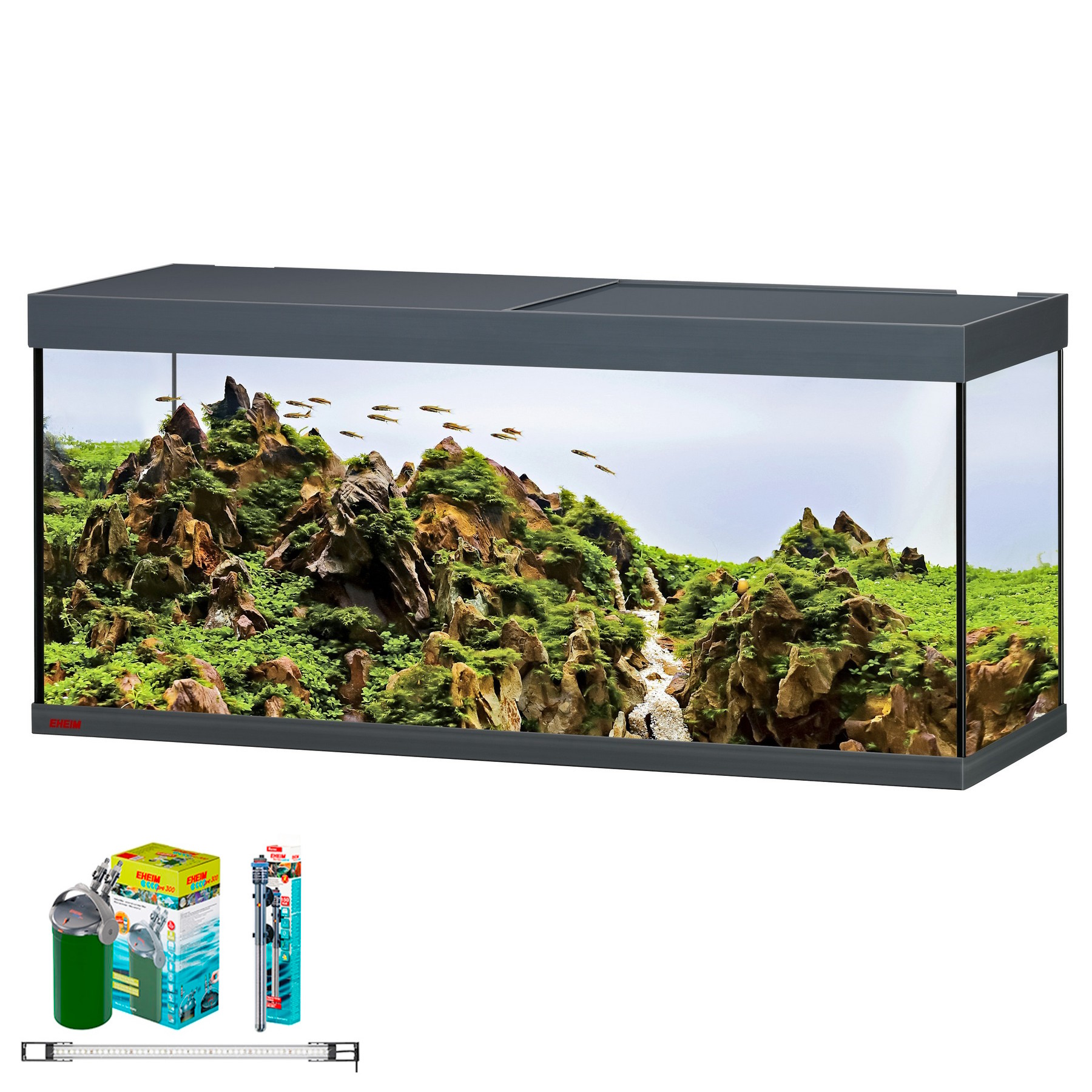 Акваріум Eheim vivaline LED 240 1x16.3W (LED) антрацитовий без тумби (0613079)