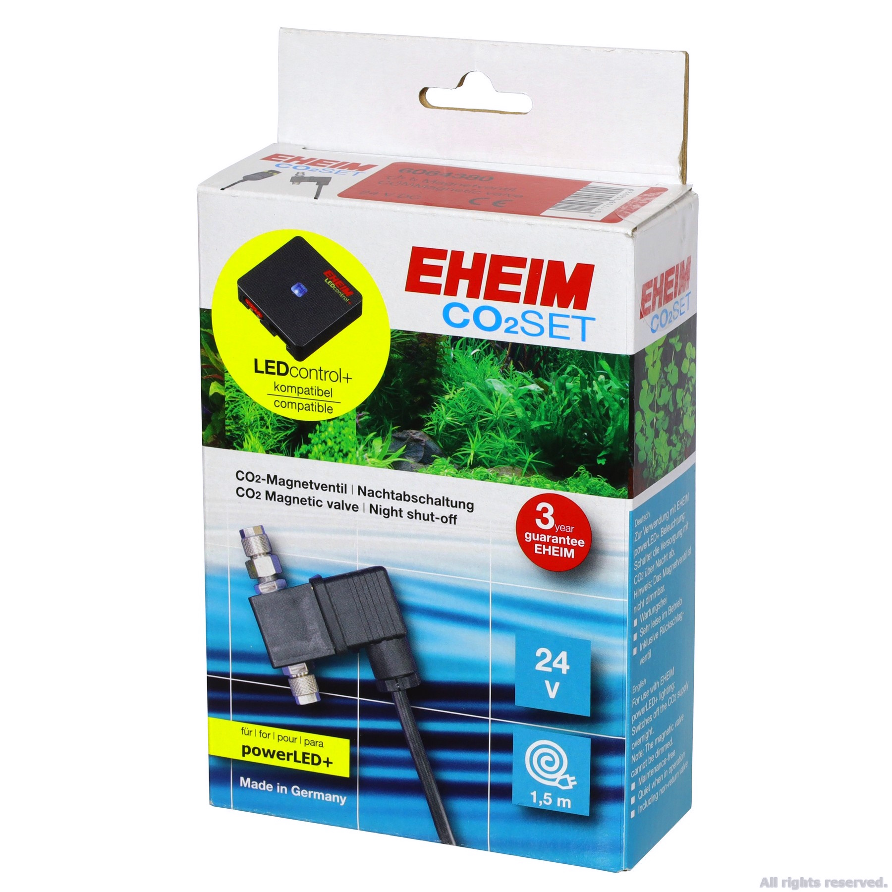 Електроклапан Eheim CO2 magnetic valve powerLED+ 24в. (6064380)