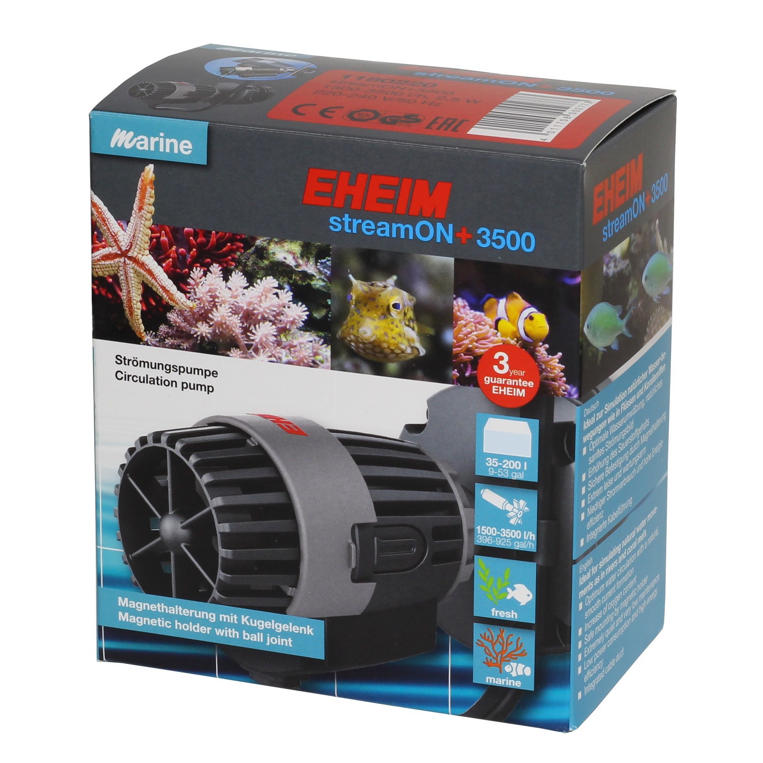 Помпа течії Eheim streamON+ 3500 (1180220)