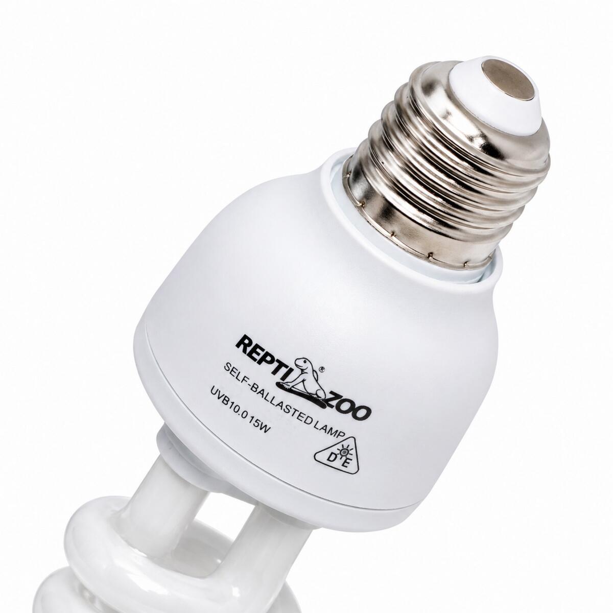 Люмінесцентна лампа Repti-Zoo Desert Lamp 10.0 UVB 15W для пустельних та тропічних рептилій (CT1015)