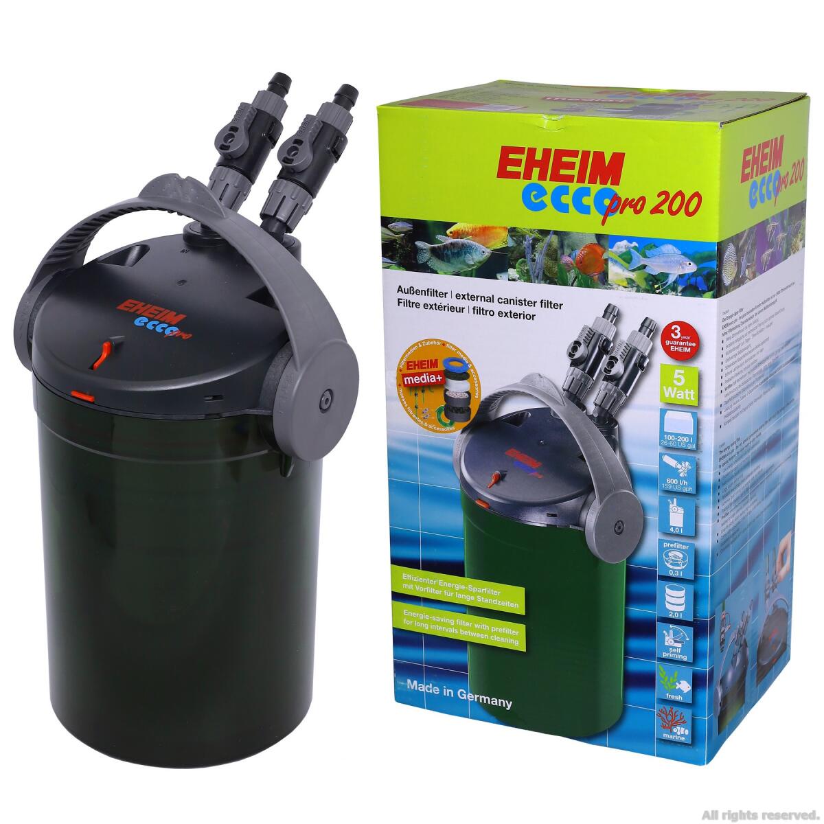 Внешний фильтр Eheim ecco pro 200 (2034020)