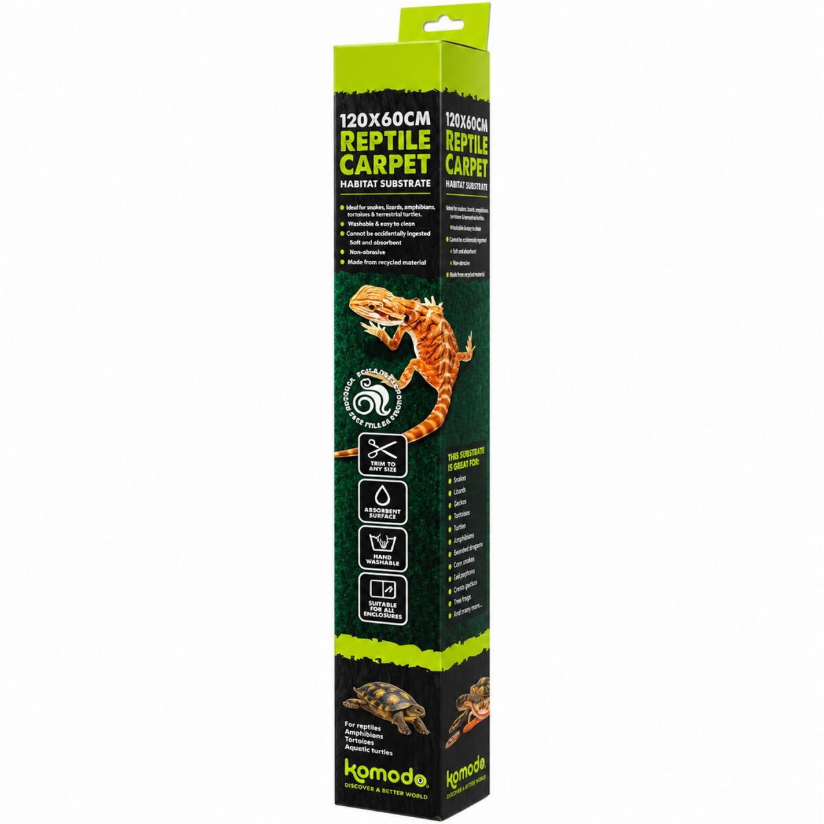 Коврик-субстрат Komodo Reptile Carpet 120x60см для тераріуму, рептилій і амфібій (83029)