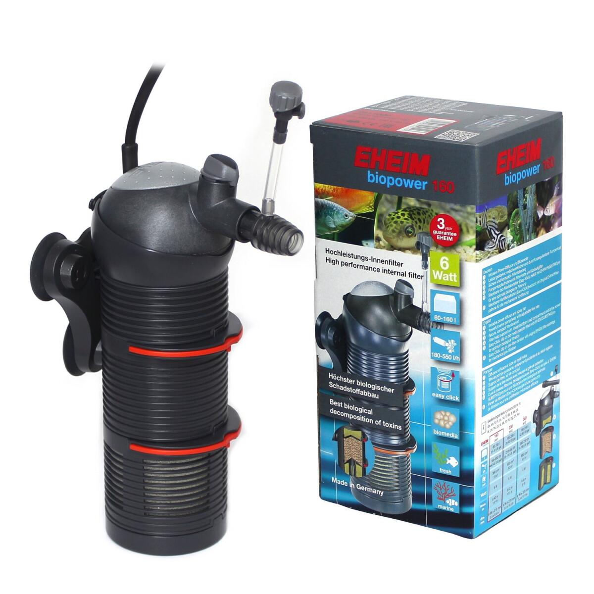 Внутрішній фільтр Eheim Biopower 160 (2411020) з багатошаровою фільтрацією для акваріумів до 160 л