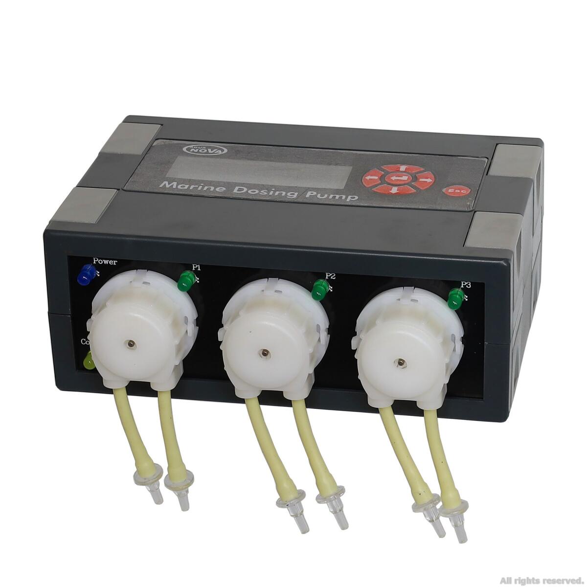 Дозатор удобрений трехканальный Aqua Nova 3x70 мл/м (NMDP-3)