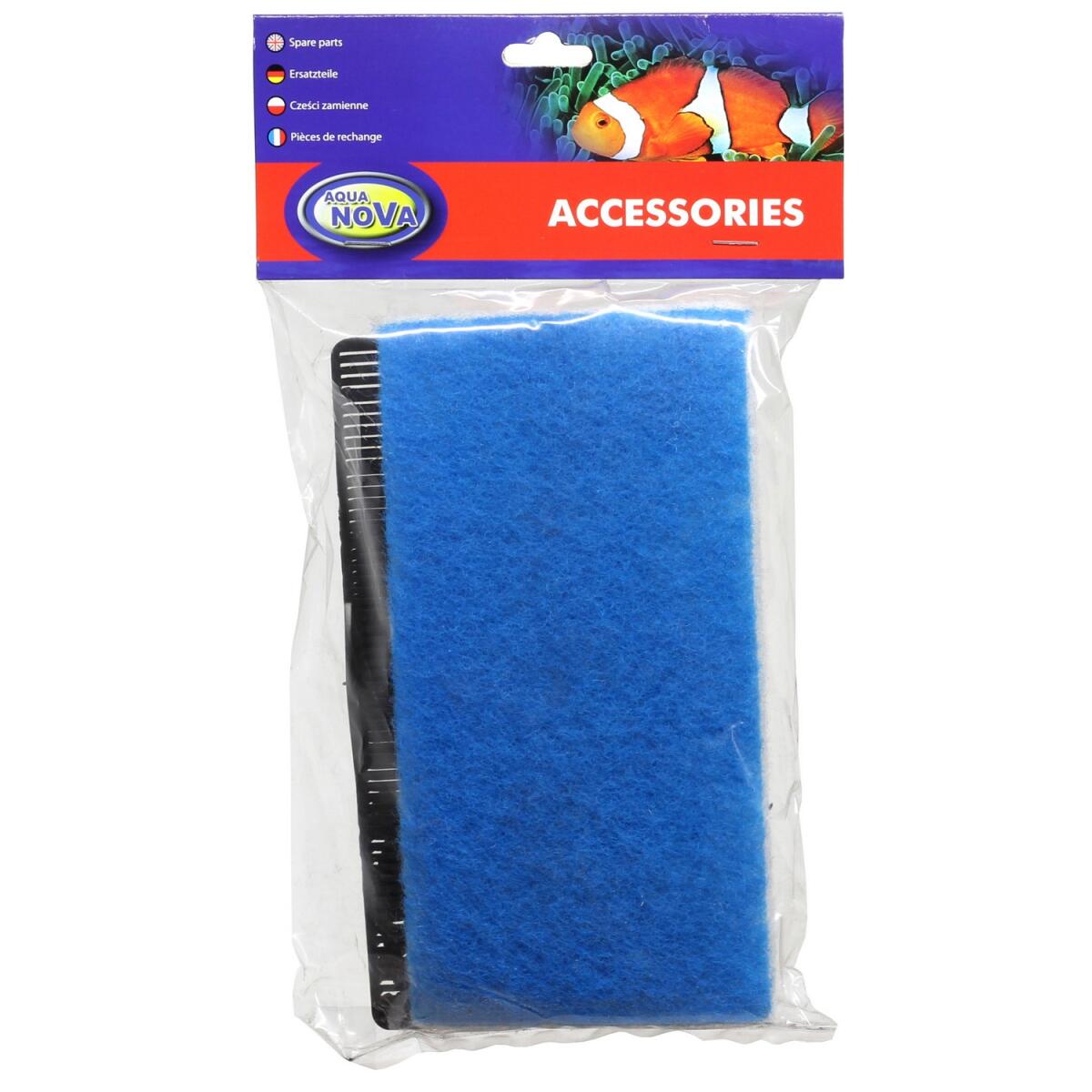 Комплект губок для фільтра 19х9,5см Aqua Nova (NT-32 SPONGE)