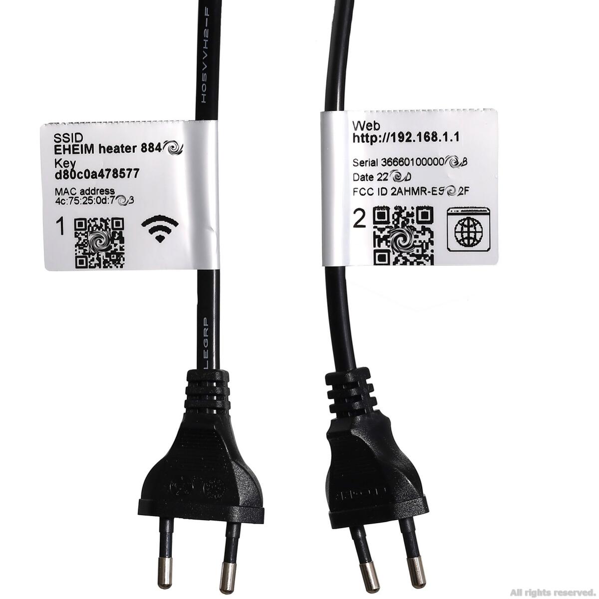 Нагрівач EHEIM thermocontrol+ e 150W Wi-Fi від 200л. до 300л. (3666010)
