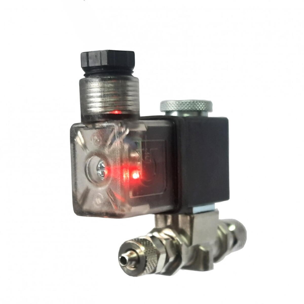 Электроклапан для систем СО2 Camozzi 4/6мм A321 12V с индикацией