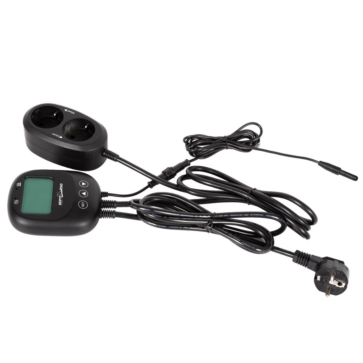 Цифровий термостат з таймером Repti-Zoo Digital Thermostat & Timer (THC20) для тераріумів і акваріумів