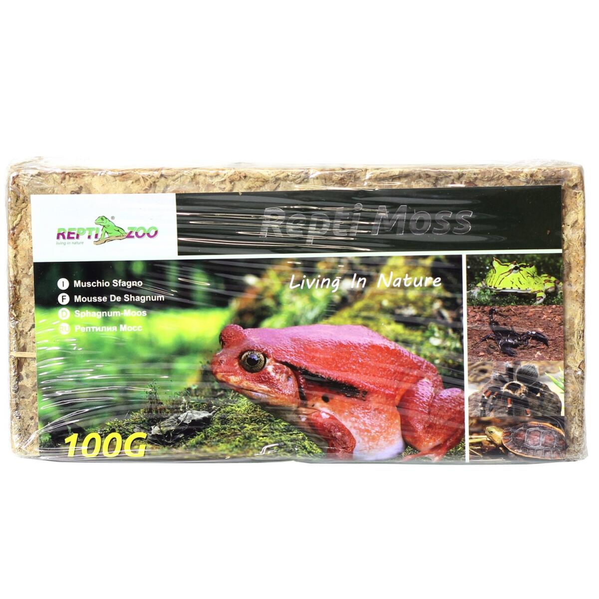 Сфагновий мох Repti-Zoo Sphagnum Moss 100 г (4,5 л) з Чилі для тераріумів і рослин