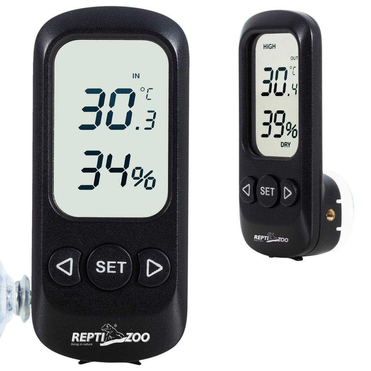 Гігрометр - термометр цифровий Repti-Zoo Digital Alarm Thermometer Hygrometer (SH129)