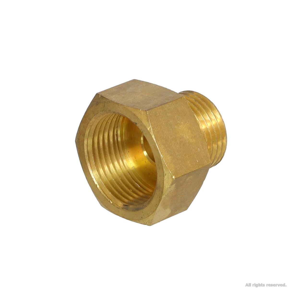 Переходник с CO2 баллона 3/4" (ГОСТ 26.4 мм) на редуктор W21.8мм