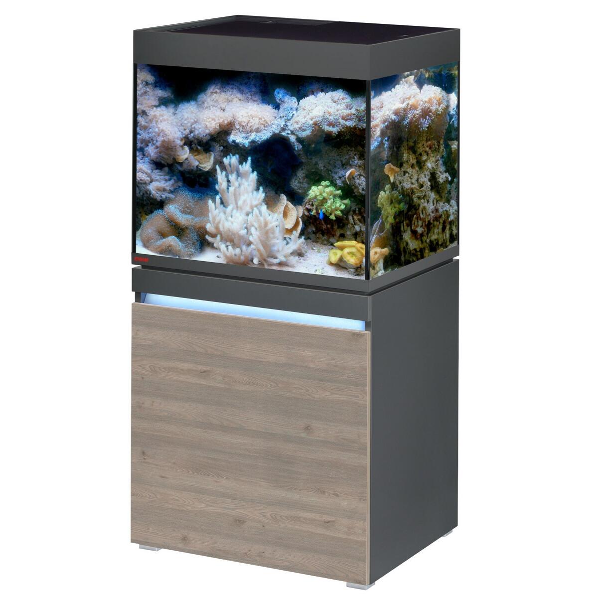 Акваріумний морський комплект Eheim incpiria marine 230 graphit/rustic oak з тумбою (0692517) під замовлення