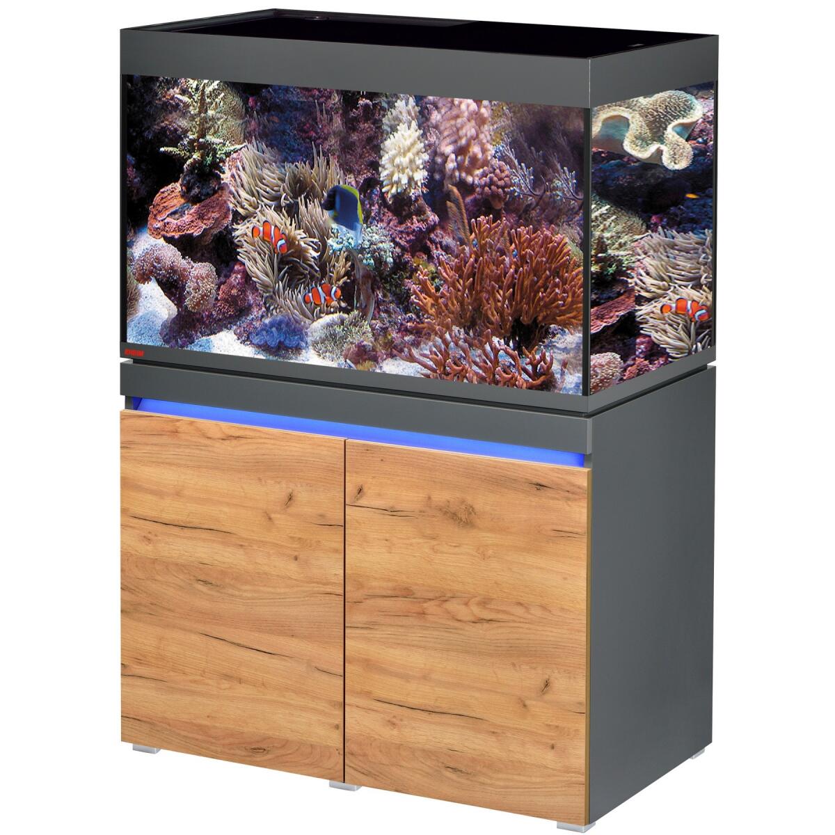 Аквариумный морской комплект Eheim incpiria marine 330 graphit/nature с тумбой (0693518) под заказ