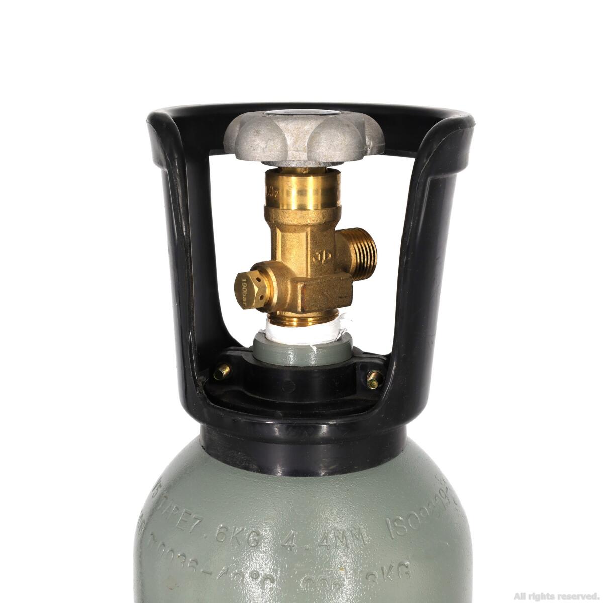 Балон CO2 з плоским дном Aqua Nova , метал, 8л. (NCO2-8L-GRAY)