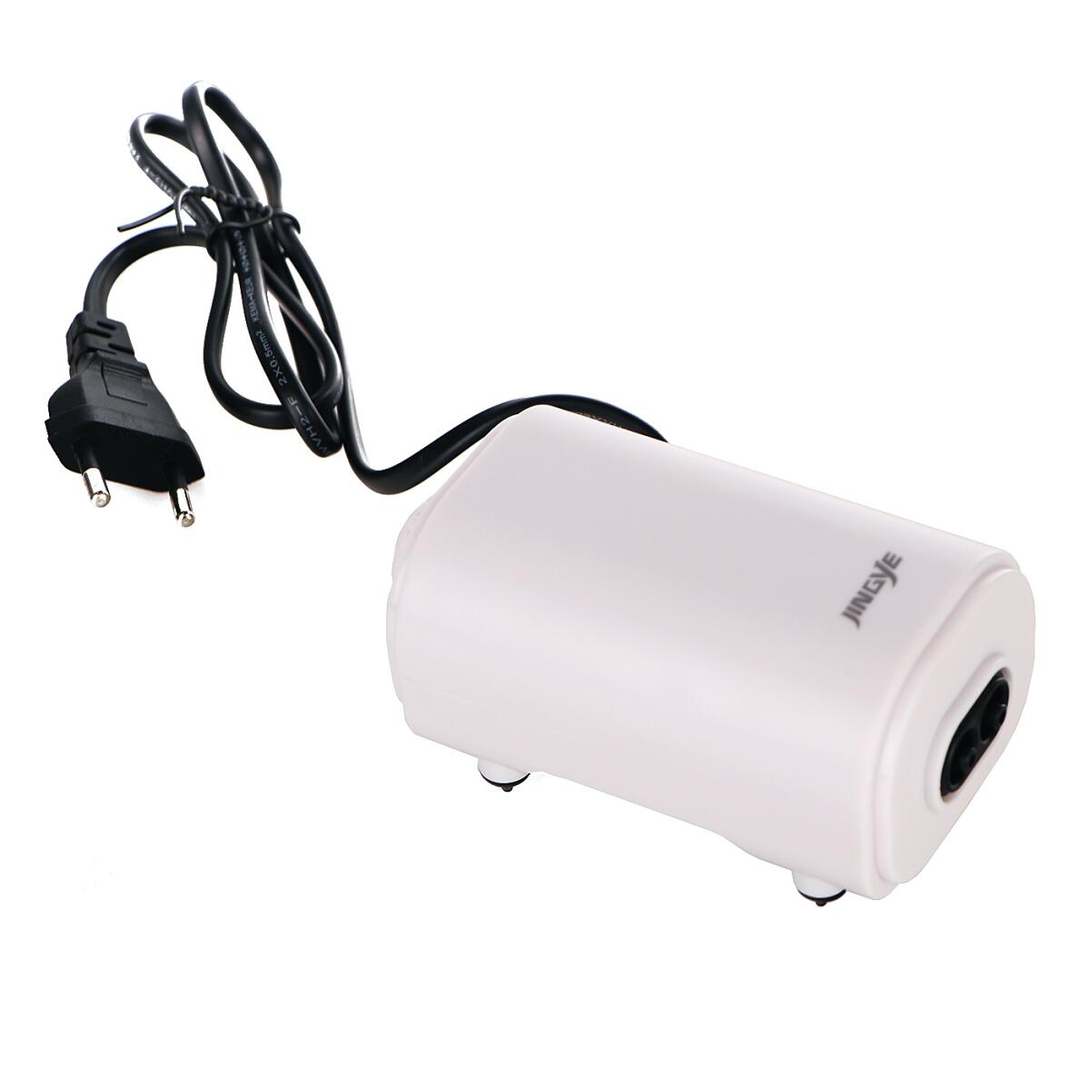 Компрессор двухканальный Jingye Duo Air Pump 2x200 л/ч. 3вт. (YE-921)