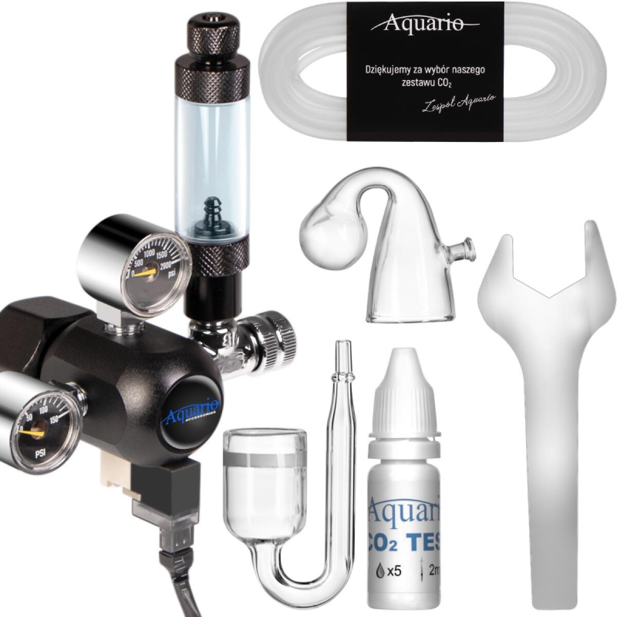 Комплект CO2 без балону Aquario Professional 2.0 з електроклапаном