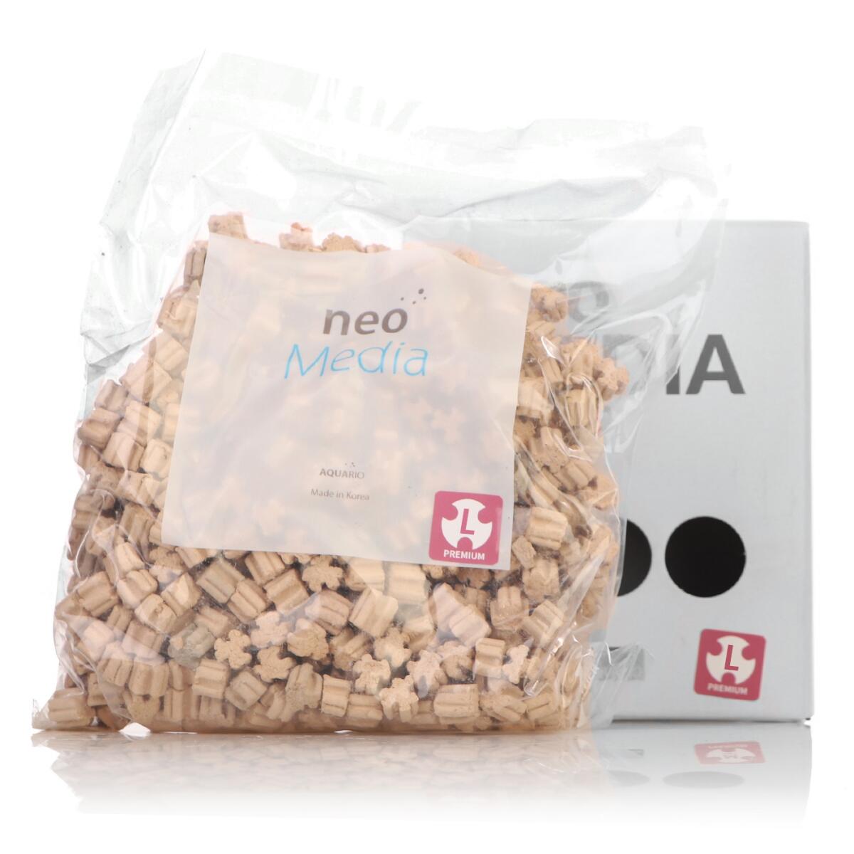Наповнювач для біофільтрації зі зниженням pH Aquario Neo Media Soft L 5л