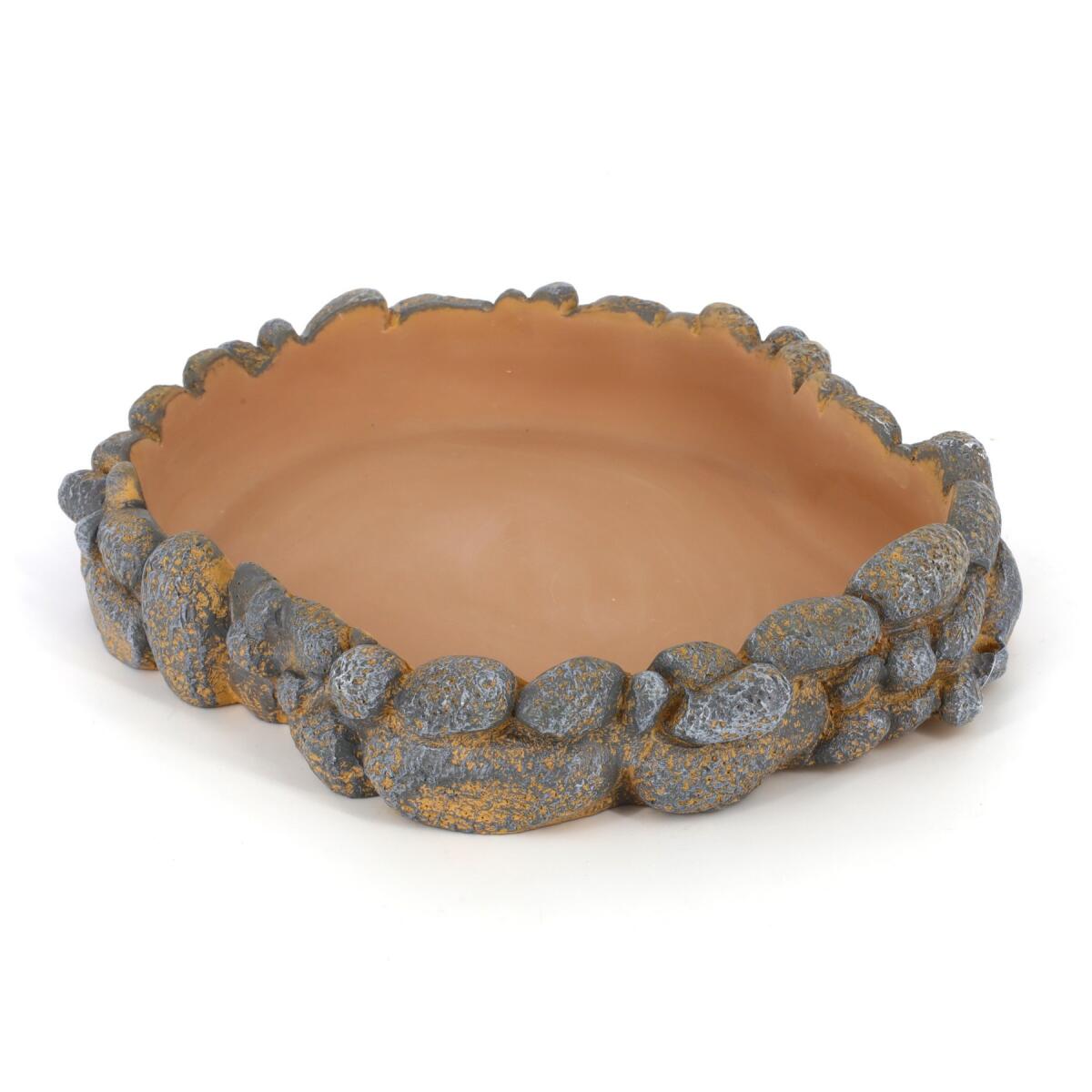 Поїлка для рептилій Hobby Drinking bowl Pebbles M 21x16x3,5см (36401)
