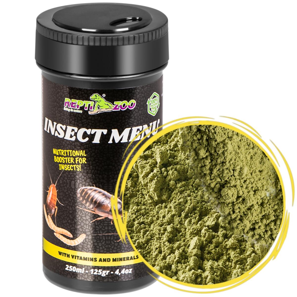 Витамины для пищевых насекомых Repti-Zoo Insect Menu 250мл.