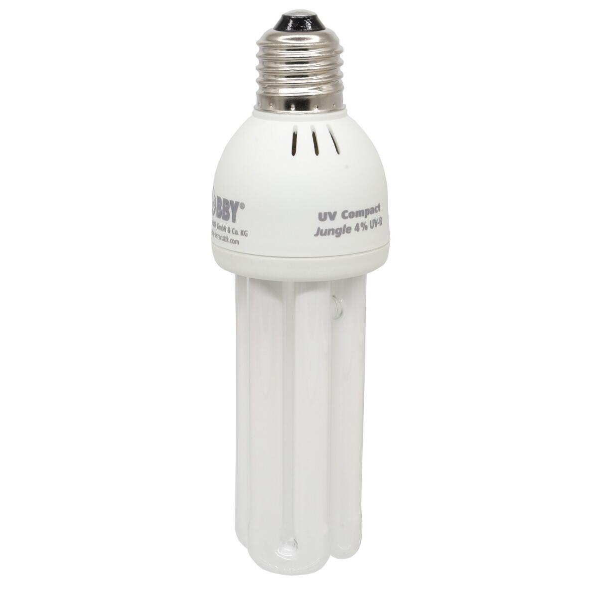 Люмінесцентна лампа Hobby UV Compact Jungle 4 % UV-B, 23 W (37333)