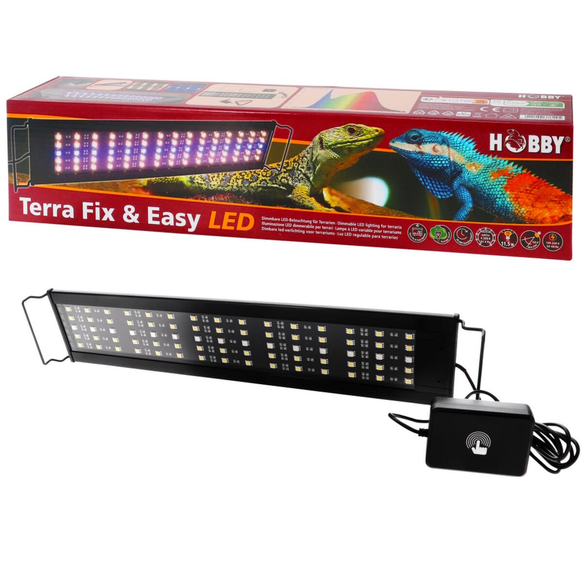 Світильник LED для тераріумів Hobby Terra Fix & Easy LED 11.5 W (37614)