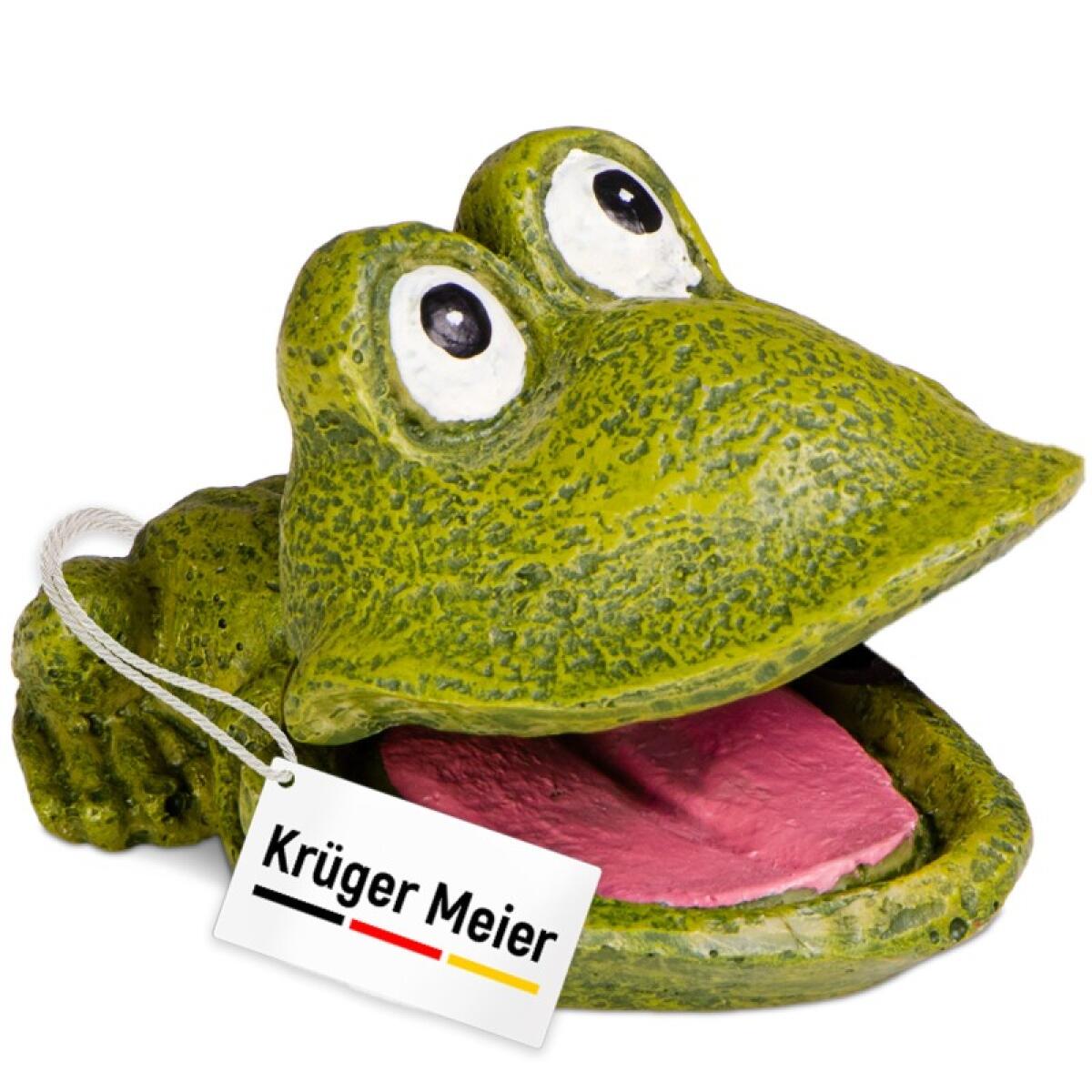 Декорація весела жаба Kruger Meier Froggy Bubble 11x8x5см (1185)