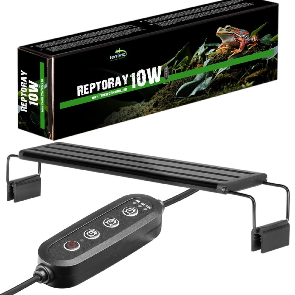 Світильник LED 30-40см для тераріумів з контролером часу Terrario ReptoRay 10W