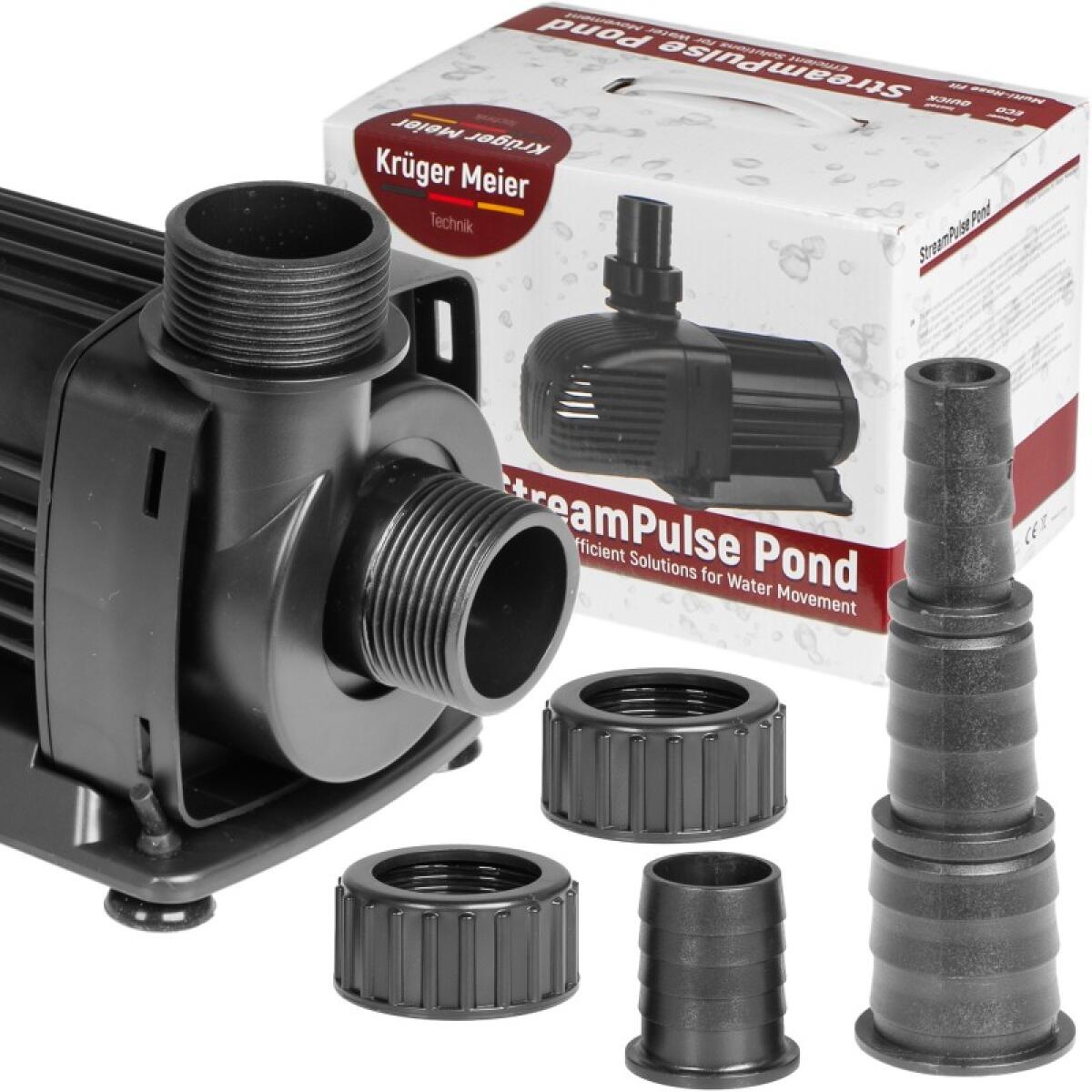 Енергоефективний насос для ставка Kruger Meier StreamPulse Pond 4000 л/год із захистом