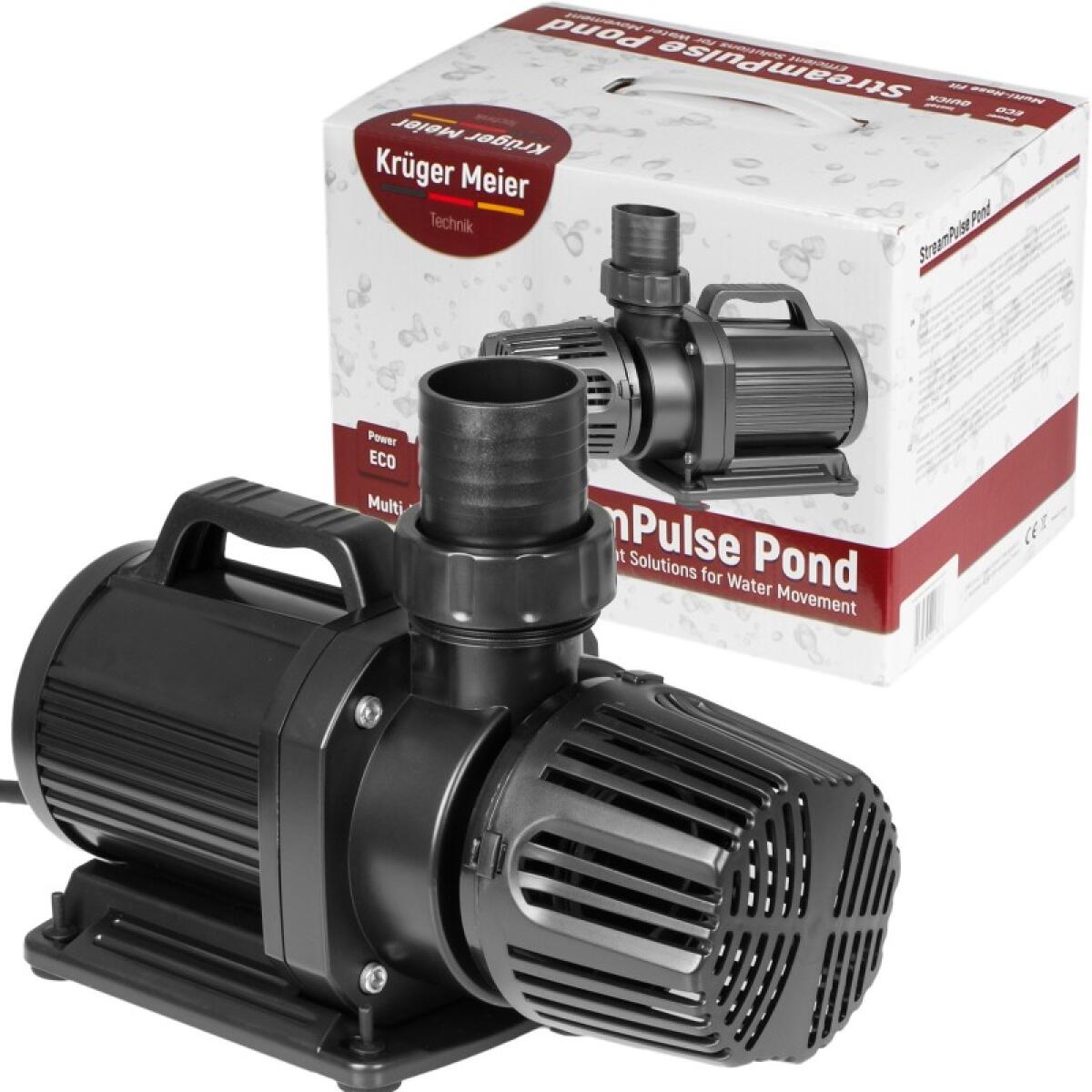 Енергоефективний насос для ставка Kruger Meier StreamPulse Pond 15000 л/год із захистом