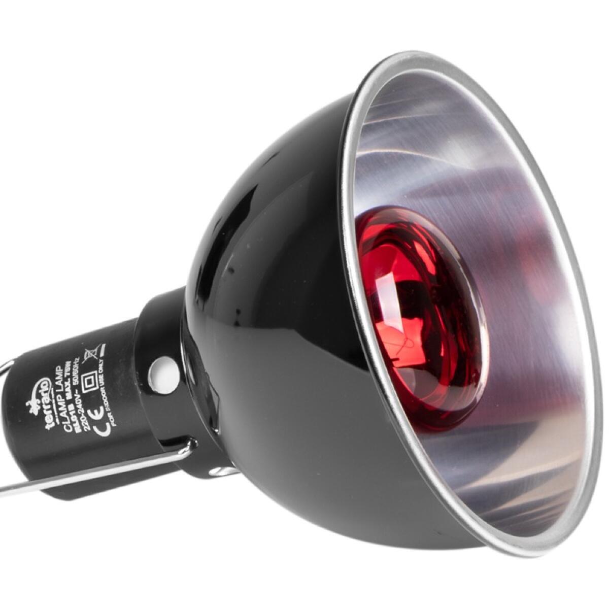 Світильник глибокий рефлекторний Terrario Biosphere Light 75W для локального обігріву тераріумів з керамічним патроном E27