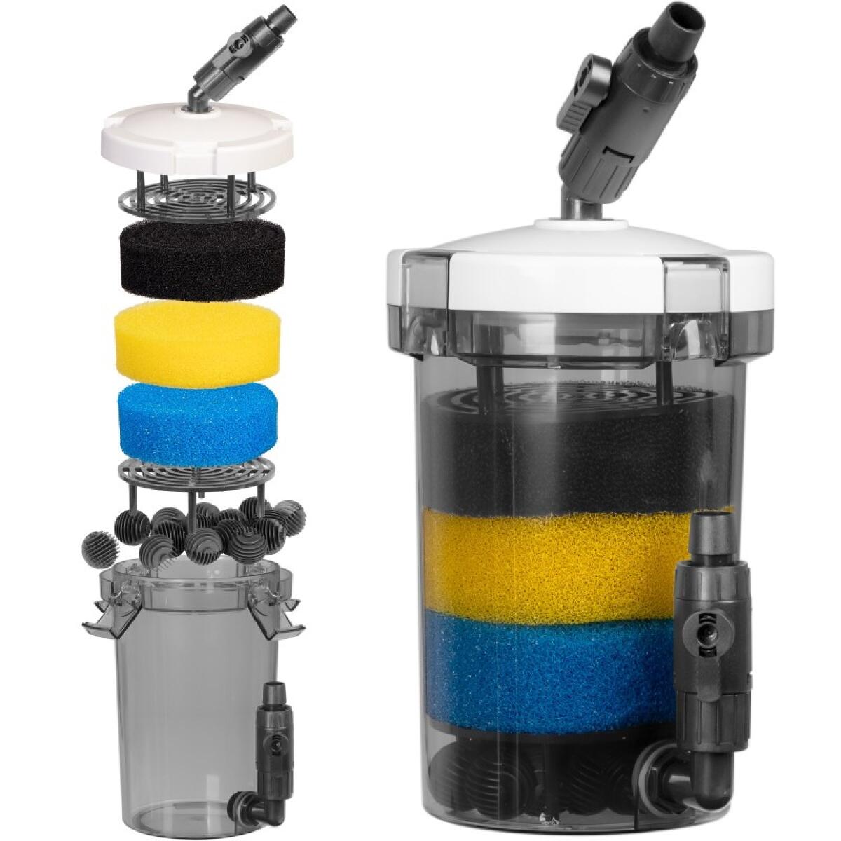 Зовнішній префільтр для акваріума Kruger Meier FlowPure Pro 2700 (16/22 мм) - 2.7 л