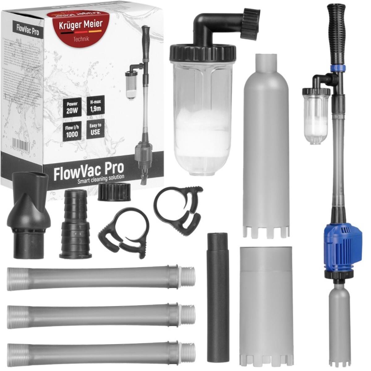 Сифон для акваріума Kruger Meier FlowVac Pro 4-в-1