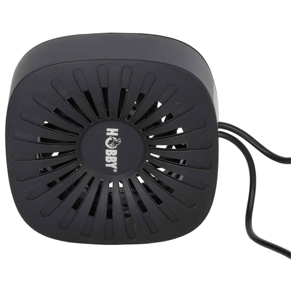 Вентилятор для тераріуму Hobby Terra Fan (37130) з дисплеєм і датчиком температури та вологості
